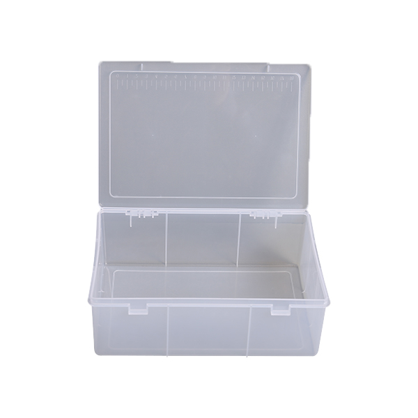 Compartimento transparente caja de almacenamiento de plástico