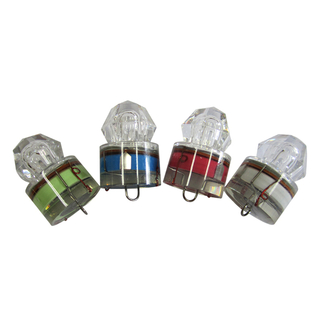 Luz intermitente de pesca LED brillante de diamante subacuático de gota profunda de 1 pieza